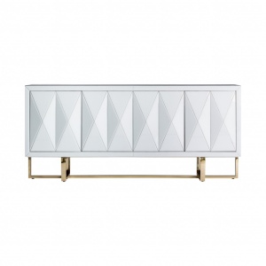 COMODA MOLLN REF. 28924, DIN METAL SI MDF, STIL MODERN, VIC