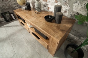 COMODA TV 130CM, IRON CRAFT, LEMN MASIV DE MANGO, DESIGN INDUSTRIAL, ARTIM GROUP SELECTION - Img 2