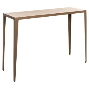 CONSOLA SEVERINE, 8785, BEJ, CONFECTIONATA DIN METAL SI PORTELAN, RICHMOND INTERIORS