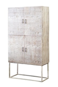 DULAP 6708, DIN LEMN DE MANGO SI METAL, STIL VINTAGE/INDUSTRIAL G&C - Img 2