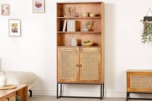 DULAP/ BUFET, VIENA 170CM, DIN LEMN MANGO SI METAL, COD 41803