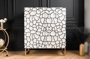DULAP LIVING 120CM, LEMN DE MANGO SI CADRUL DIN METAL, ARTIM GROUP COLLECTION