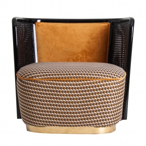 FOTOLIU BRILLON REF. 27365, DIN LEMN MASIV, METAL SI RATTAN, STIL MODERN, VIC