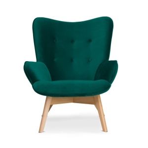 FOTOLIU CONFORTABIL, CHERUB VERDE INCHIS/NATURAL, DESIGN SCANDINAV