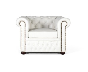FOTOLIU ELEGANT, ARTIM 1762, DIN LEMN SI PIELE, CULOARE ALBA, ARTIM GROUP SELECTION - Img 2