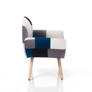 FOTOLIU ELEGANT, KALEIDOS-F, COD 5078, STIL MODERN, REALIZAT DIN LEMN SI STOFA - Img 3