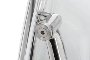 FOTOLIU EXCLUSIVIST BUBBLE STAND 2, GALBEN/TRANSPARENT/CROM, DIN ACRIL SI CASMIR, STIL MODERN - Img 2