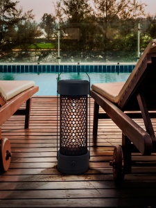 INCALZITOR ELECTRIC DE EXTERIOR HEAT BLACK, 65 CM, DIN METAL SI PLASTIC, STIL MODERN