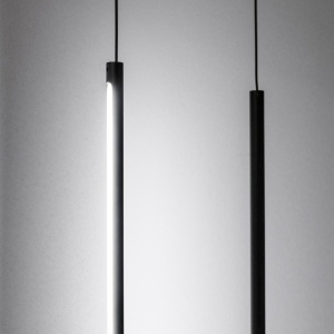 LAMPADAR FILO PT, NEGRU, DIN ALUMINIU, STIL MODERN - Img 7