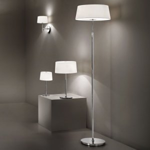 LAMPADAR HILTON PT2, ALB/CROM, DIN METAL, STIL MODERN - Img 3