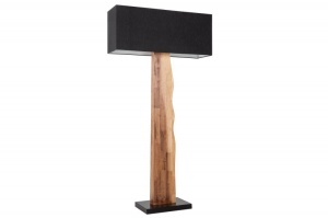 LAMPADAR, ORGANIC LIVING 147CM NEGRU, COD 40326, DIN LEMN MASIV, DESIGN SCANDINAV