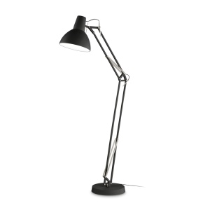 LAMPADAR WALLY PT1, NEGRU, DIN METAL, STIL MODERN