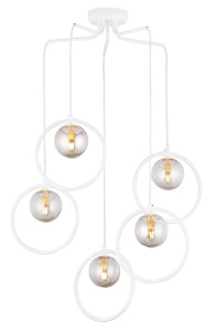 LUSTRA IVO 1828, DIN METAL SI STICLA, STIL MODERN, JUPITER