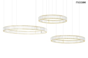 LUSTRA LIBERTY 3B AURIE, CONFECTIONATA DIN STICLA SI METAL, STIL MODERN