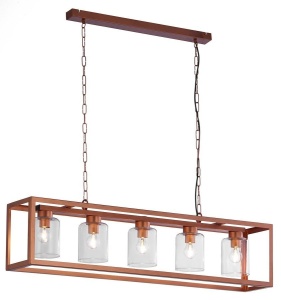 LUSTRA MACARI 1804, DIN METAL SI STICLA, STIL VINTAGE, JUPITER