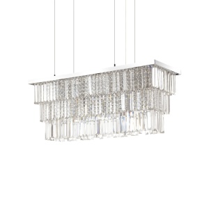 LUSTRA MARTINEZ SP6, CROM, DIN CRISTAL, STIL MODERN