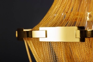 LUSTRA MODERNA 70CM, ROYAL XL, METAL AURIU, DESIGN DEOSEBIT - Img 3