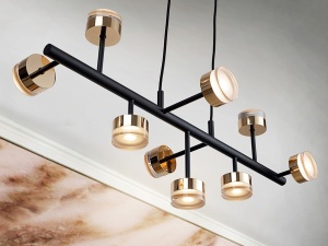 LUSTRA PENTRU DINING - ALTAIS 364201, DIN METAL SI ACRIL, STIL MODERN, SCHULLER - Img 3