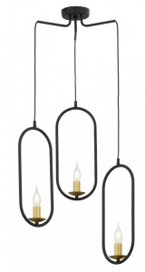 LUSTRA PONTI 1810, DIN METAL, STIL VINTAGE, JUPITER