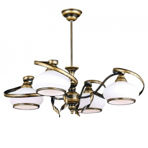 LUSTRA RETRO I 368_L1, DIN METAL SI STICLA, STIL CLASIC, ALDEX
