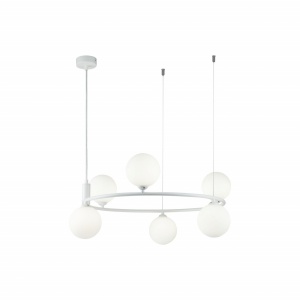 LUSTRA RING MOD013PL-06W, DIN METAL SI STICLA, STIL MODERN, MAYTONI