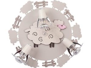 LUSTRE PRET REDUS!!! APLICA/PLAFONIERA CAMERA COPII SHEEP 4076