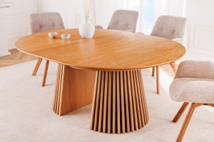 MASA DE SUFRAGERIE EXTENSIBILA 120/200CM, DIN MDF STEJAR, ARTIM GROUP SELECTION