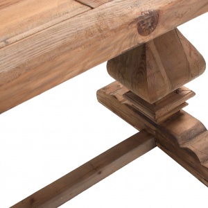 MASA DINING ABO REF. 21389, DIN LEMN MASIV DE PIN, STIL VINTAGE, VIC - Img 3