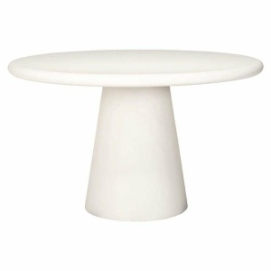MASA DINING BLOOMSTONE, 130 CM, ALBA, DIN MDF SI ECO PLASTER, RICHMOND INTERIORS
