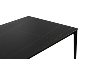 MASA DINING SLIM 240 NEAGRA, CONFECTIONATA DIN CERAMICA SI ALUMINIU, STIL MODERN - Img 4