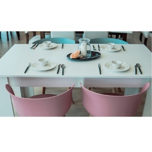 MASA DINING TOMY NEW, ALB, STIL MODERN, TK - Img 3