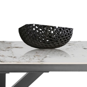 MASA EXTENSIBILA 160/240CM, TYCHI, CU PICIOARE DIN METAL SI BLAT DIN CERAMICA, ARTIM GROUP SELECTION - Img 5
