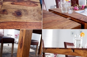 MASA EXTENSIBILA DINING 160/240CM, DIN LEMN MASIV, LAGOS, ARTIM GROUP SELECTION - Img 6