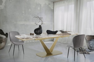 MASA EXTENSIBILA HANDS, DIN METAL SI CERAMICA 160/240CM, ARTIM GROUP SELECTION - Img 6