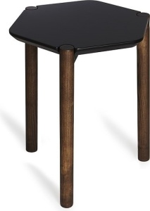 MASUTA DE CAFEA LEXY NEAGRA DIN LEMN STIL MODERN B2