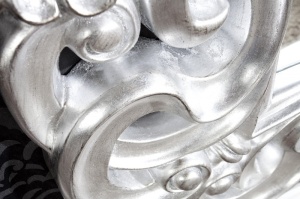 OGLINDA DECORATIVA VENICE SILBER 15630 DESIGN CLASIC BAROC - Img 3