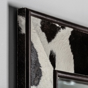 OGLINDA WAUKUN REF. 29471, DIN PIELE SI STICLA, STIL CLASIC, VIC - Img 2