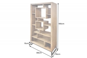 ORGANIZATOR DE SUFRAGERIE 190CM, DIN LEMN MASIV DE SALCAM SI METAL, ARTIM GROUP SELECTION - Img 7
