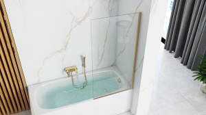 PARAVAN CADA, REA ELEGANT, 70, AURIU, DESIGN ELEGANT, CALITATE SUPERIOARA, REA - Img 3