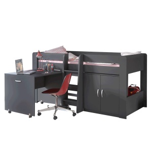 PAT COMBINAT PENTRU CAMERA COPIILOR FANY, GRI, STIL MODERN, TK - Img 3