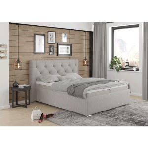 PAT TIP BOXSPRING MORINA, GRI/MARO, STIL MODERN, TK