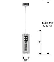 PENDUL BUBBLE 860218 DESIGN MODERN - SCHULLER - Img 2