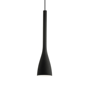 PENDUL FLUT SP1 BIG, NEGRU, DIN STICLA, STIL MODERN
