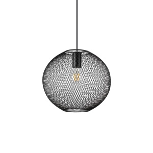 PENDUL NET SP1 D29, NEGRU, DIN METAL, STIL MODERN