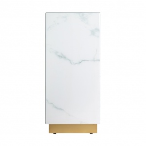 PIEDESTRAL NEVA REF. 29766, DIN METAL SI STICLA, STIL MODERN, VIC