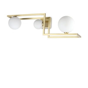PLAFONIERA ANGOLO PL3, ALAMA, DIN METAL, STIL MODERN