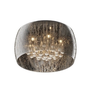 PLAFONIERA DIN CRISTAL STICLA SI METAL RAIN ZUMA LINE C0076-05L-F4K9 - Img 2
