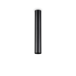 PLAFONIERA LOOK PL1 H40, NEGRU, DIN METAL, STIL MODERN