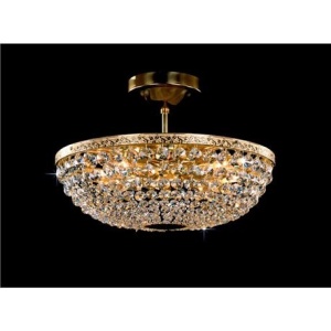 Plafoniera PRECIOSA CRYSTAL GOLD CB 0991/04/004