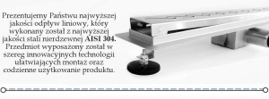 RIGOLA DUS, REA LINE 2, 60 CM, DESIGN ATRACTIV, CALITATE SUPERIOARA, REA